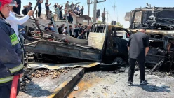 بارهەڵگریگ کیشێدە بڕیگ ماشینلە هەولێر و قوربانییەیل لەدۊای خوەی خەێد (وینە)
