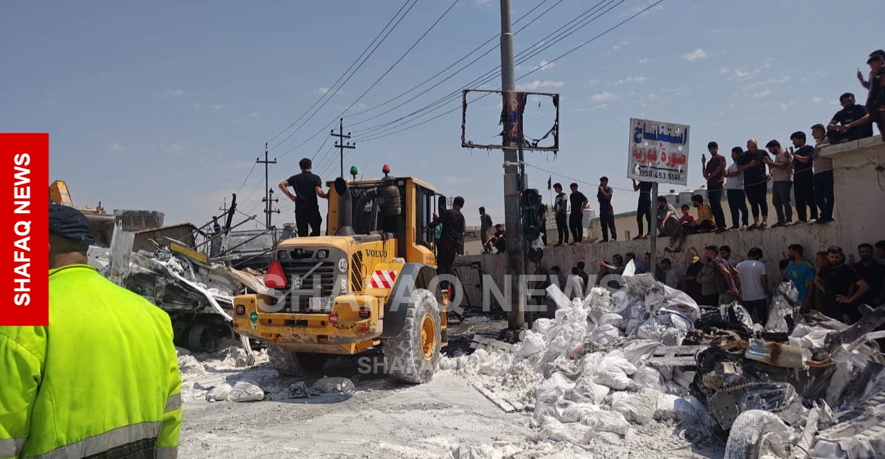 4 قتلى و8 مصابين بحادث "الشاحنة" في أربيل