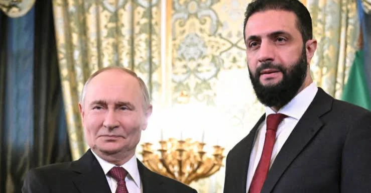 بوتين يؤكد للشرع دعمه لوحدة سوريا ورفض الاعتداءات الإسرائيلية