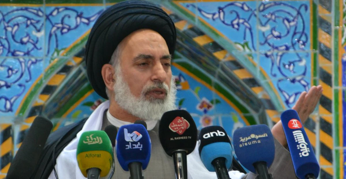القبانجي يشدد على نبذ "تصريحات الفتنة" ويرحب بمعالجة "سلمية" لملف السلاح