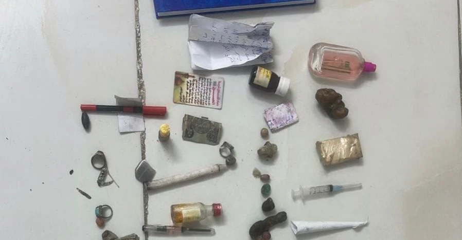 القبض على متهم بممارسة السحر والشعوذة بالجرم المشهود في بغداد