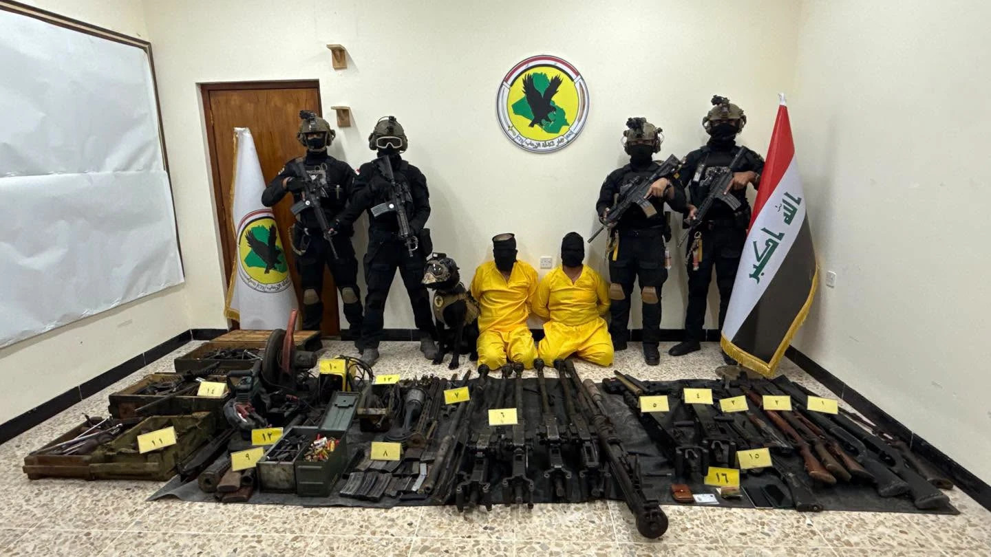 CTS busts suspected arms dealers in Nineveh