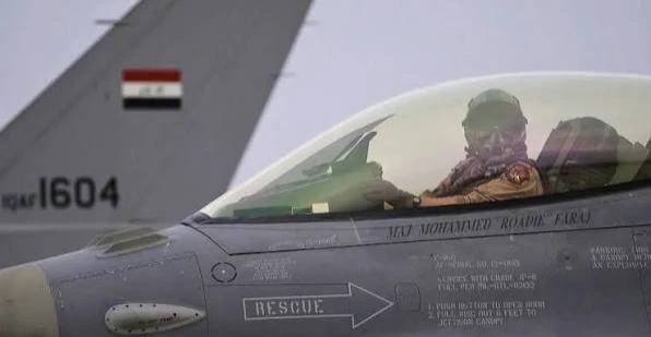 طائرات الـF-16 العراقية تدك أوكار "داعش" بـ4 ضربات في وادي الشاي