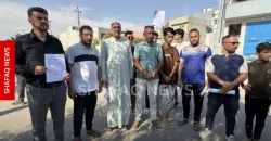 احتجاجان في الموصل.. مطالب بفتح التسجيل العقاري ورفع قيود الكرتون (صور وفيديو)