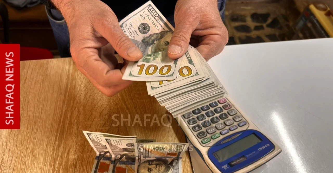 Dollar steady in Baghdad, slips in Erbil