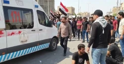 احتجاجات البصرة.. إغماءات بين المتظاهرين بسبب الحر (فيديو)
