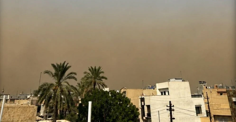 راصد: تلوث حاد في سماء بغداد والموصل يتصاعد مساءً