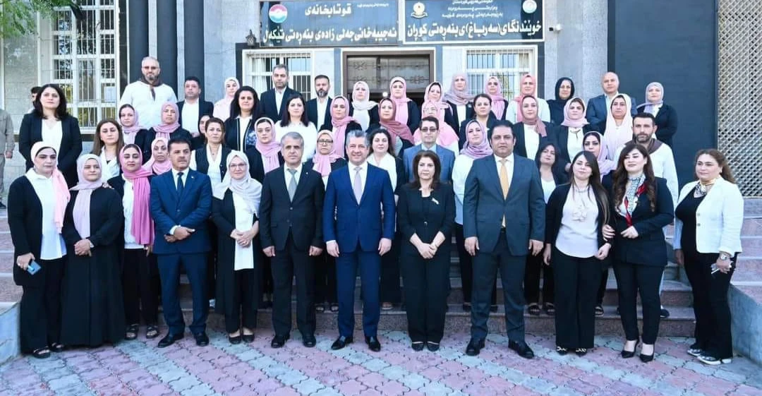 رئيس اقليم كوردستان يقرع جرس بدء العام الدراسي الجديد