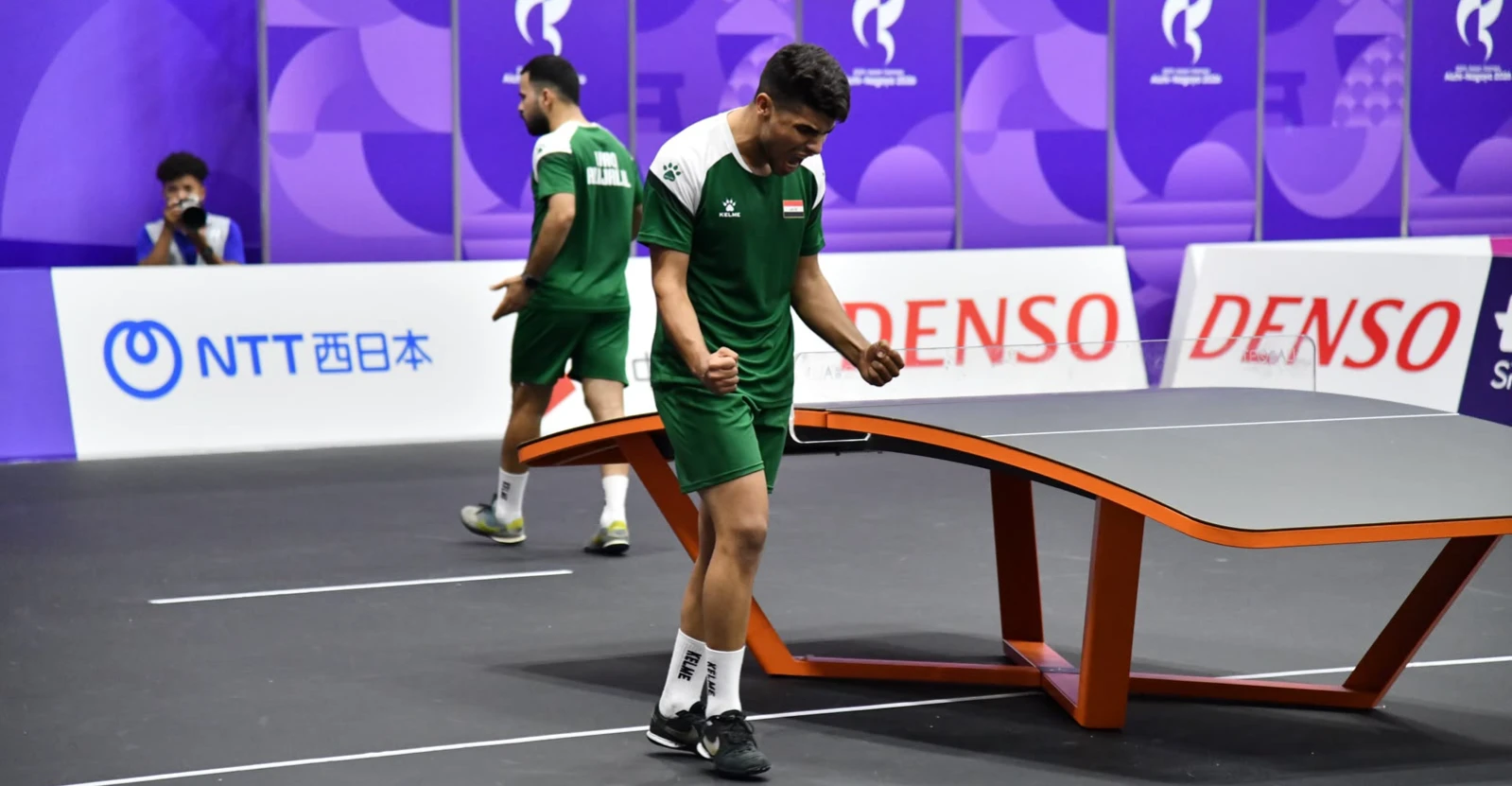 منتخب العراق بـ"التيك بول" يحرز برونزية زوجي الرجال في الألعاب الآسيوية