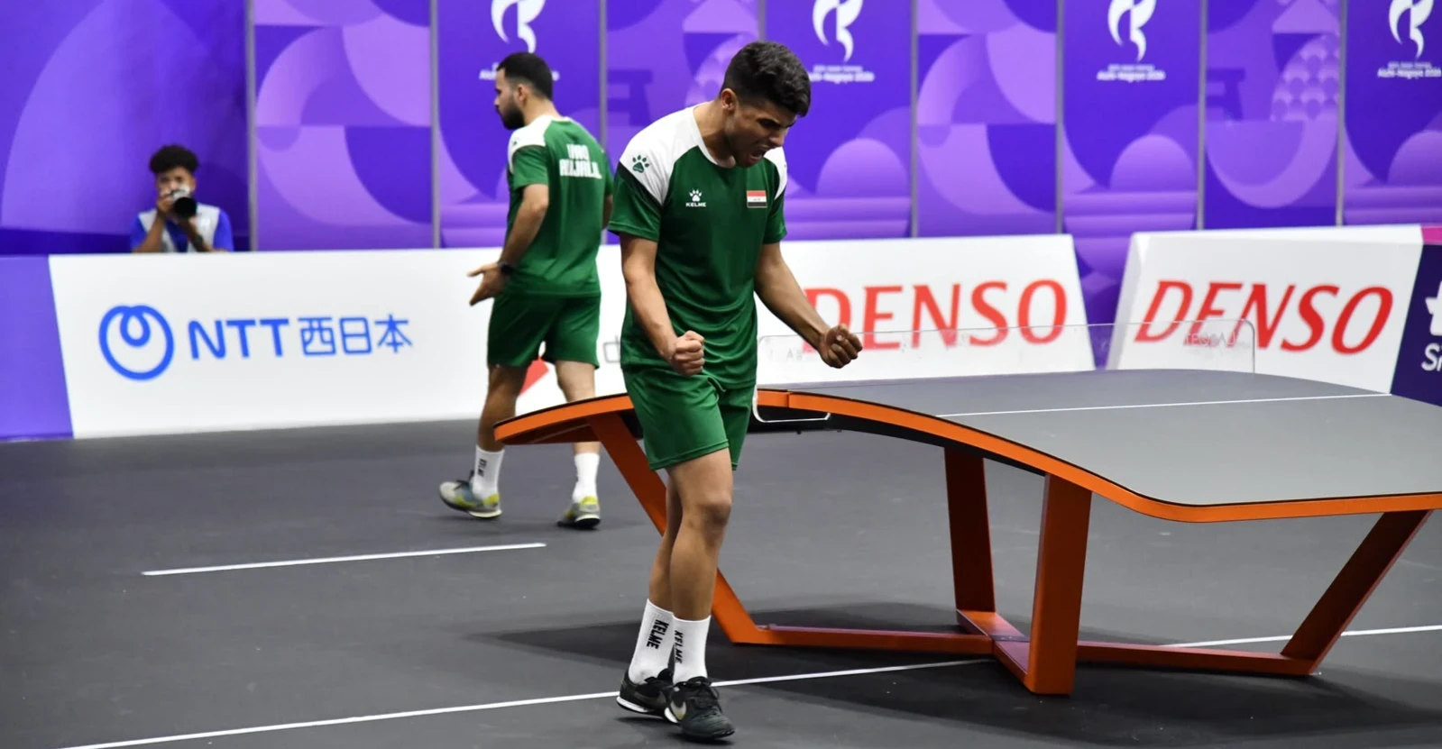 Iraqi duo wins Asian Games teqball bronze