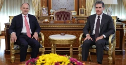 نيجيرفان بارزاني والقنصل الفرنسي الجديد يبحثان العلاقات بين أربيل وبغداد