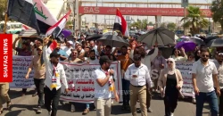 تظاهرات مطلبية ووقفات احتجاجية في بغداد وكركوك وواسط
