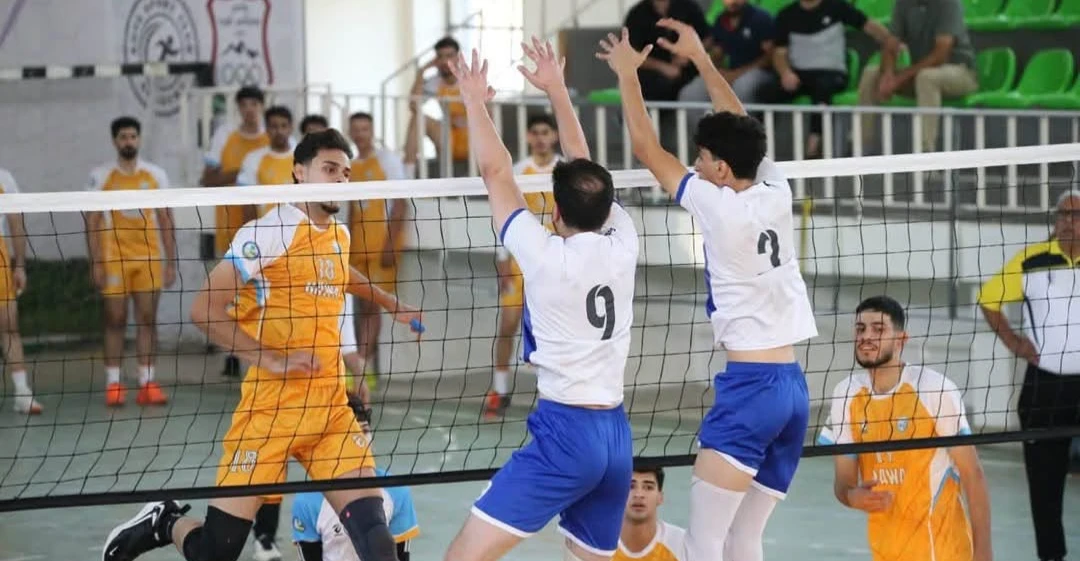 راوة يتوج بطلاً لدوري الدرجة الاولى للكرة الطائرة والشطرة وصيفاً