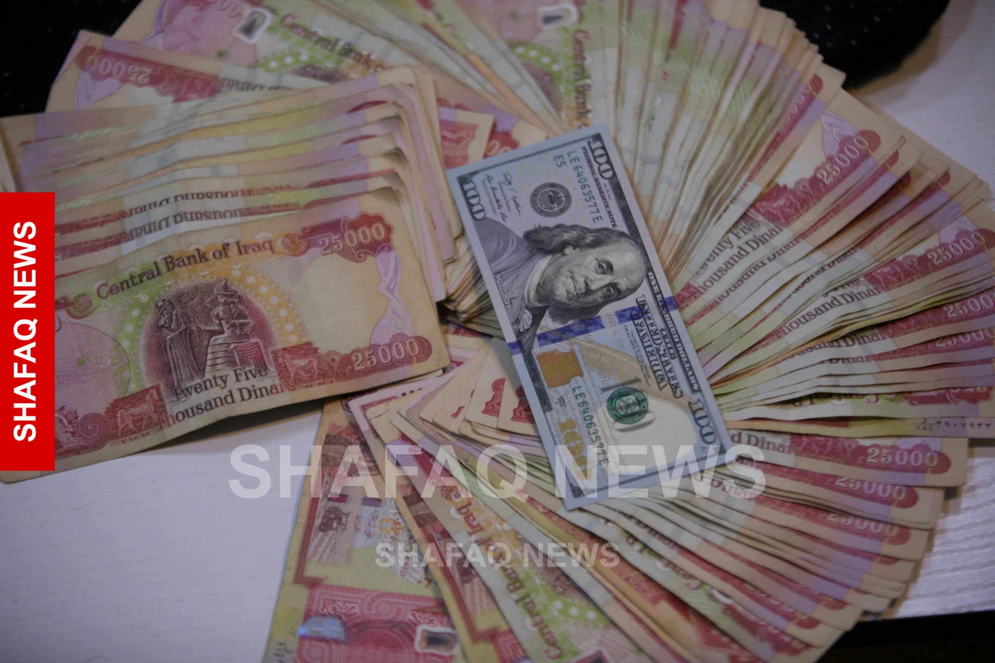 أسعار الدولار تتراجع في بغداد و اربيل عند الإغلاق