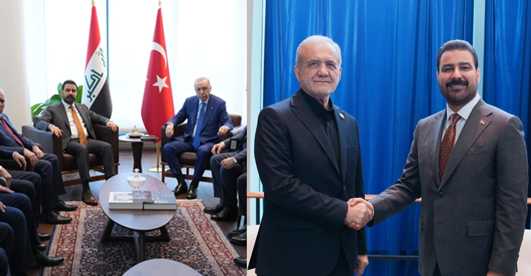 الزيدي يلتقي بزشكيان ويتفق مع أردوغان على استلام معسكر "زليكان"