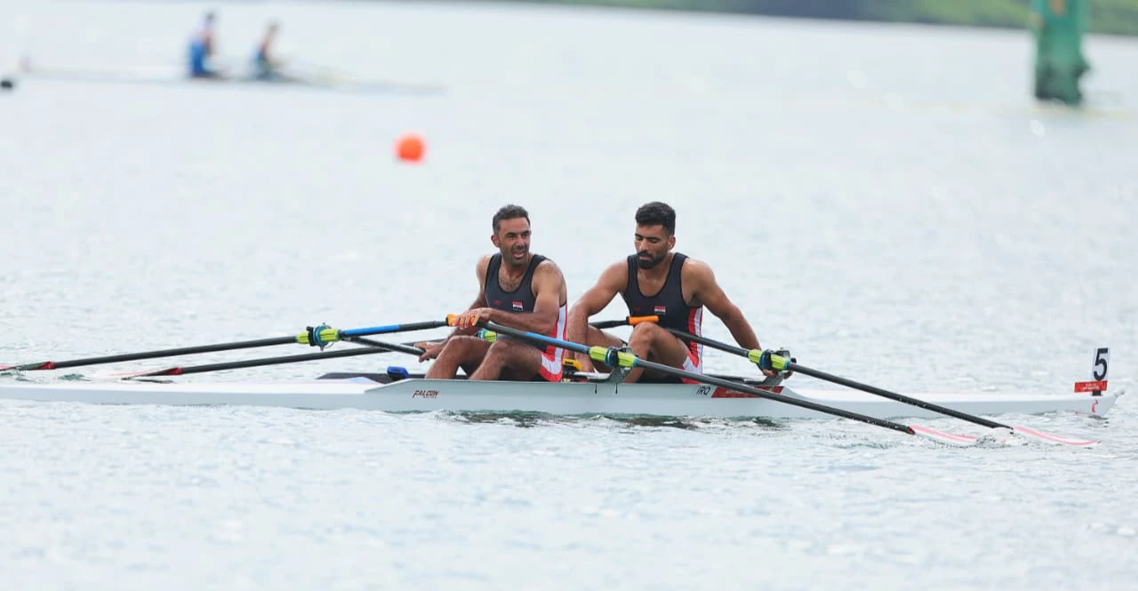 Iraq finishes fifth in Asian Games double sculls