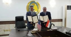 العراق وأميركا يوقعان اتفاق تسليم موقع الدعم الدبلوماسي في مطار بغداد