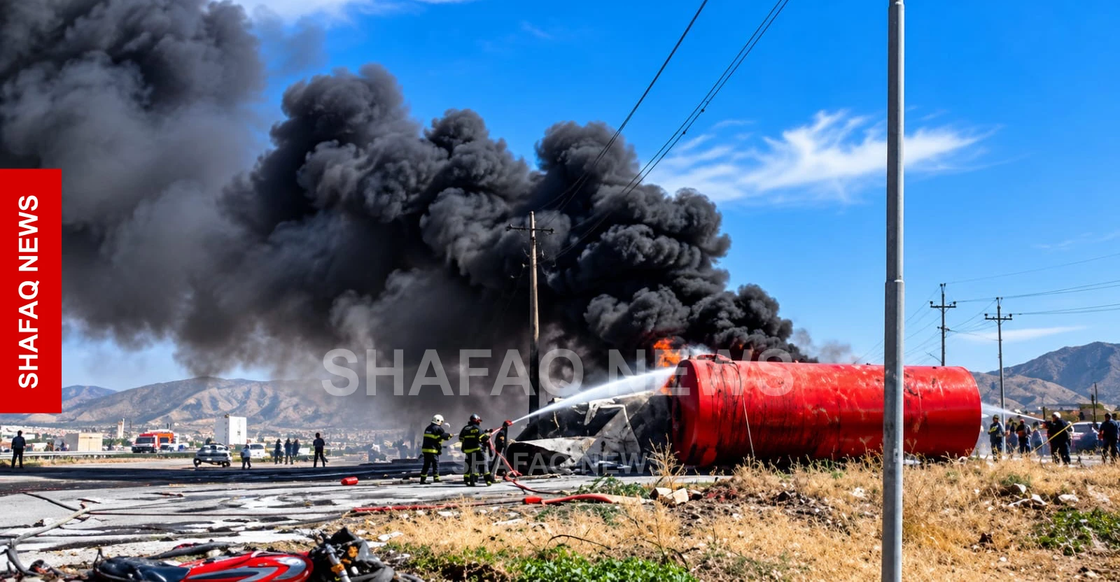 Fuel tank blast kills two near Iraq-Iran border