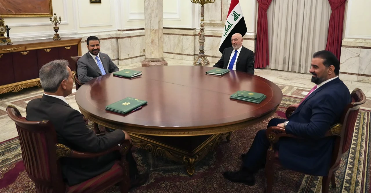 الرئاسات العراقية الأربع تؤكد على توسيع العلاقات الدولية في مختلف المجالات