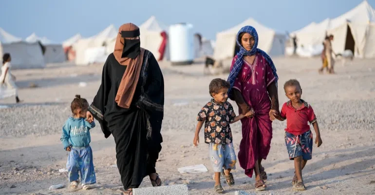 تقرير يحذر من نزوح متكرر في اليمن.. والحصيلة ترتفع إلى 180 ألفاً