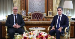 نيجيرفان بارزاني يشكر المانيا على مساعداتها الامنية والسياسية والانسانية لإقليم كوردستان