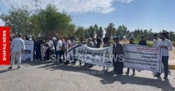 Oil graduates protest for jobs in Kirkuk