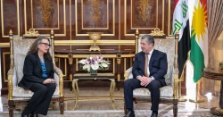 مسرور بارزاني والقنصل الأميركي يبحثان توسيع الاستثمارات في كوردستان