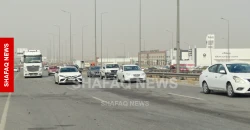 حادث يتسبب بتصادم 10 مركبات في أربيل ومصرع سائق بكركوك (صور)