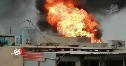 السيطرة على حريق بمحال سيراميك غربي بغداد