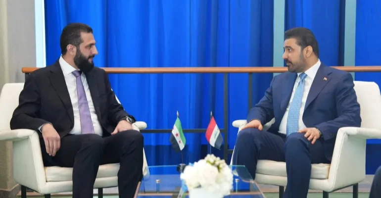 Syria’s Al-Sharaa: Border with Iraq is secure