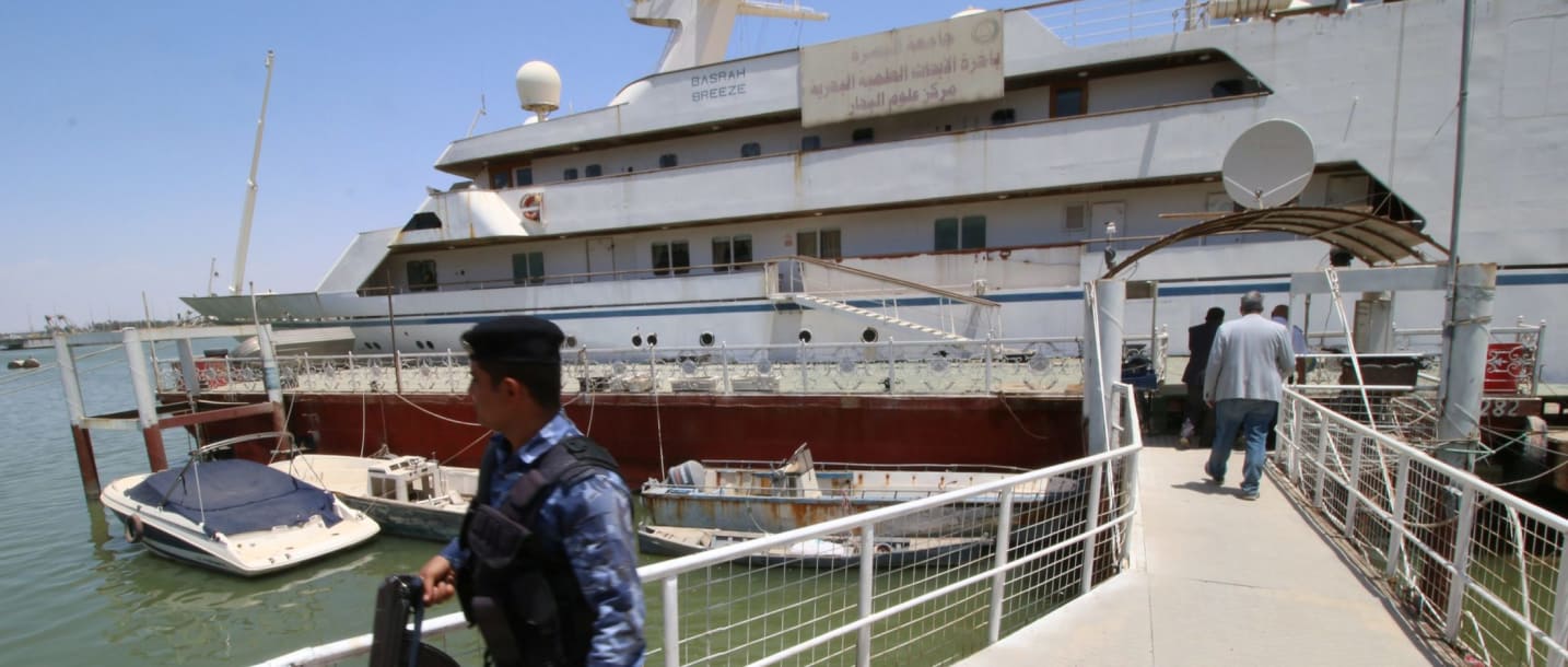 Saddam's Superyacht Winds Up as Sailors' Hotel 