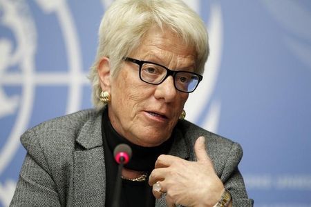 Syria investigator del Ponte quits, blaming U.N. Security Council