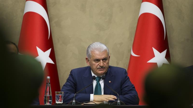 Turkey's Yildirim says Turkish forces are 30km inside Iraq