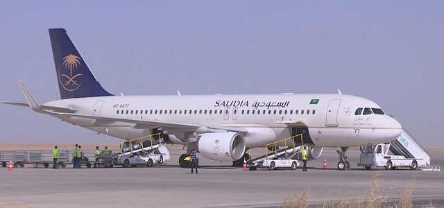  First Saudia commercial flight lands in the Kurdistan Region 