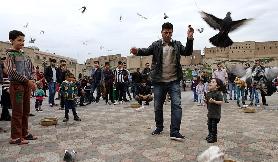  In Fiercely Contested Iraq, Erbil Offers a Model of Stability