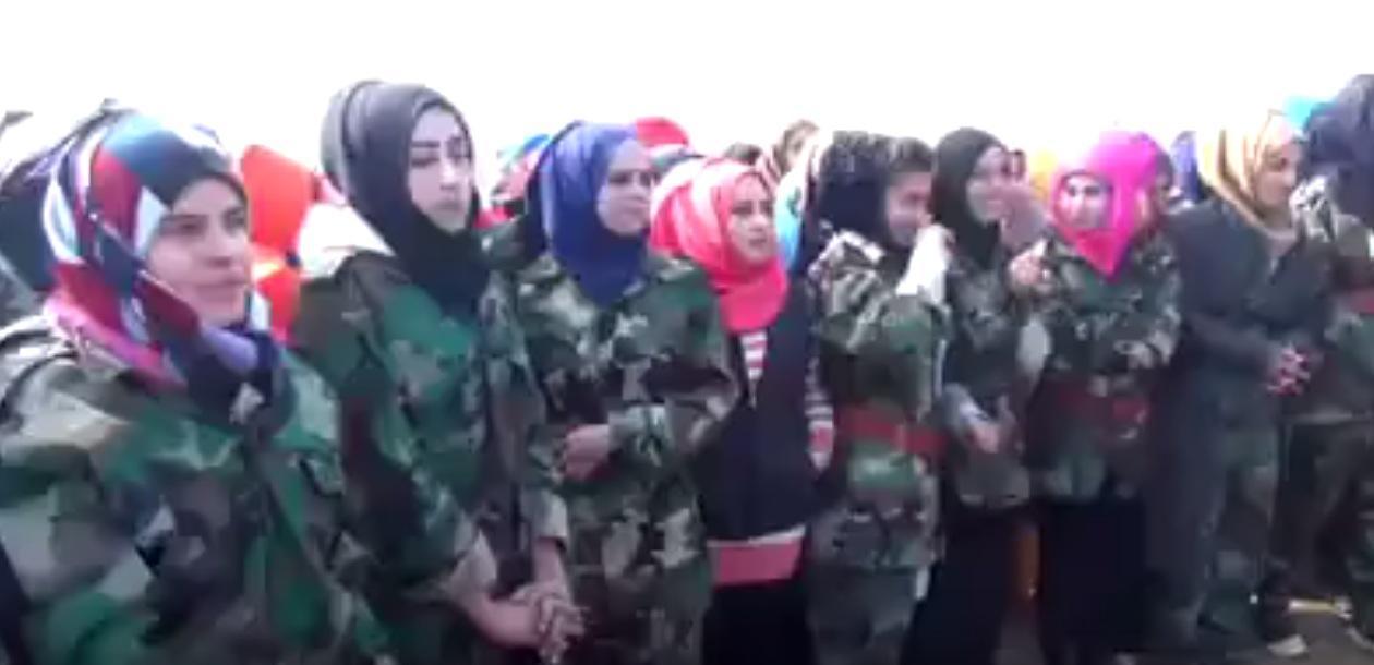 Syrian army creates new women's unit to fight Isis