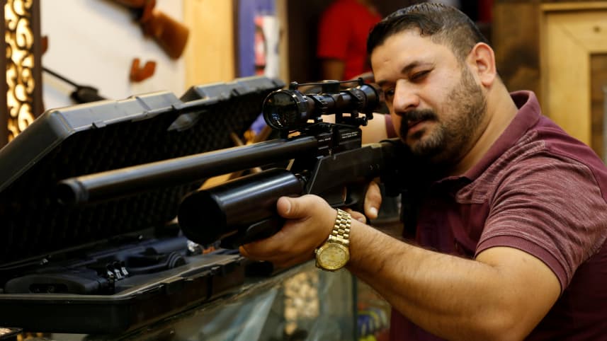 Baghdad Gun Shops Thrive After Iraq Eases Limits 