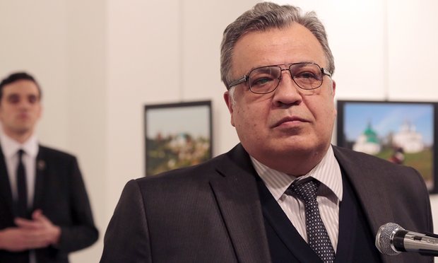  Russian ambassador to Turkey killed in Ankara shooting 