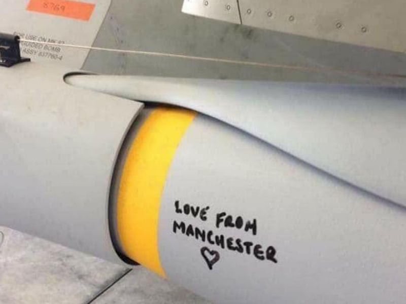 London terror attack: Isis supporters claim atrocity was revenge for RAF 'Love from Manchester' air strike