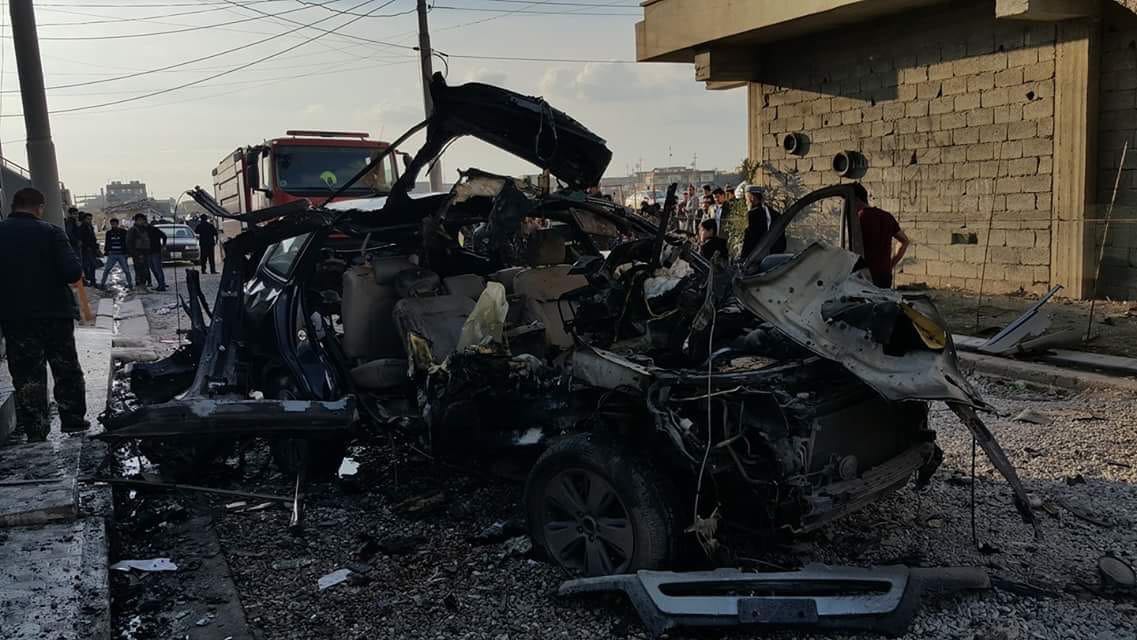 Car bomb injures two in Iraqi Kurdish capital Erbil