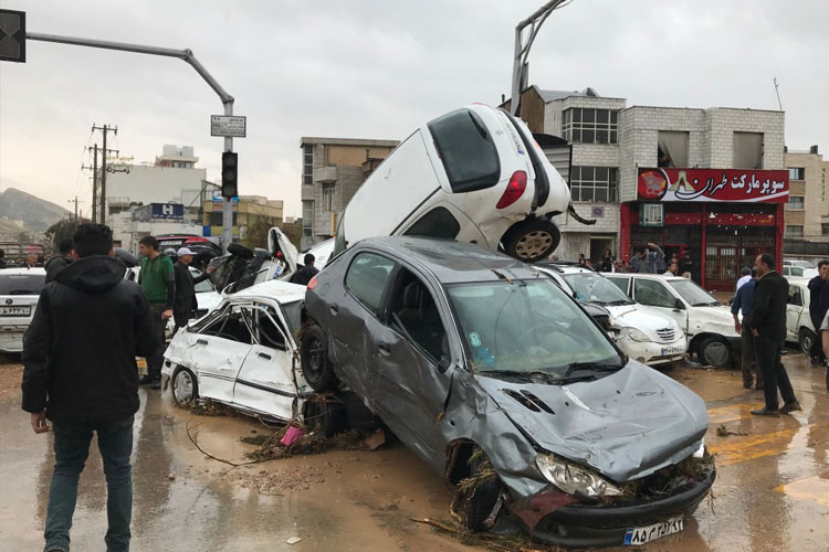  At least 18 dead as floods sweep Iranian provinces