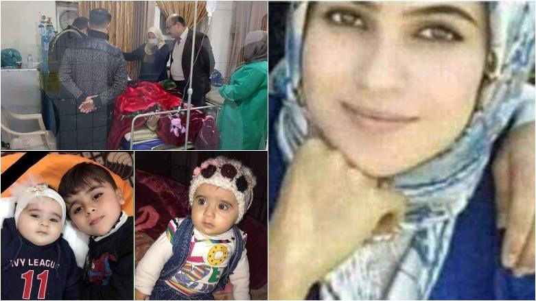 Mother of 3 children who perished in fire dies in Kurdistan Region hospital