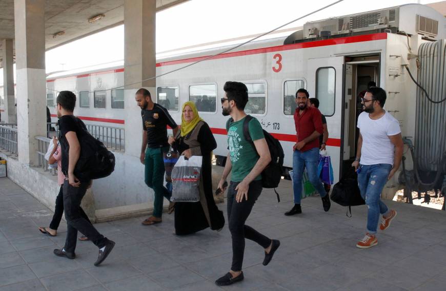 Reopened Baghdad-Fallujah railway a tentative sign of progress in Iraq