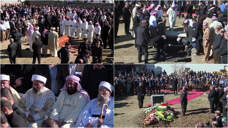 Body of late Yezidi leader laid to rest at Kurdistan home