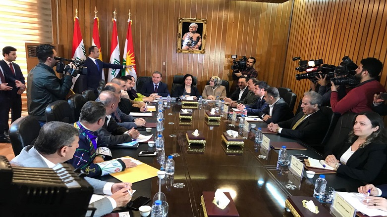 Kurdistan caucuses agree on seats in permanent committees