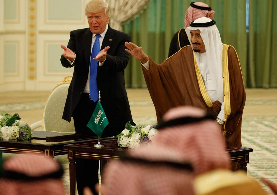 Donald Trump sends oil price falling with tweet suggesting Saudi Arabia will boost production