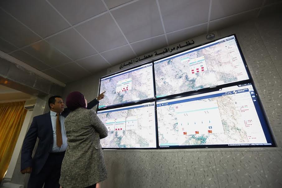 بغداد تستبق الامطار وتطلق منظومة الكترونية لمراقبة الصرف الصحي