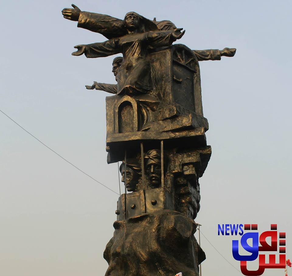 بالصور.. افتتاح نصب شهداء الكورد الفيليين في بغداد