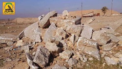صور جديدة لآثار النمرود تظهر مدى حجم الدمار الذي لحق بها