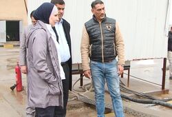 بالصور..سحب مياه الأمطار من شوارع بغداد